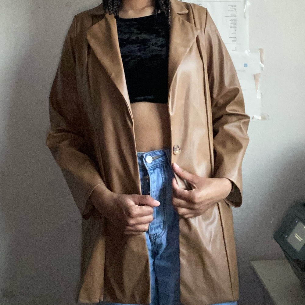 Tan blazer